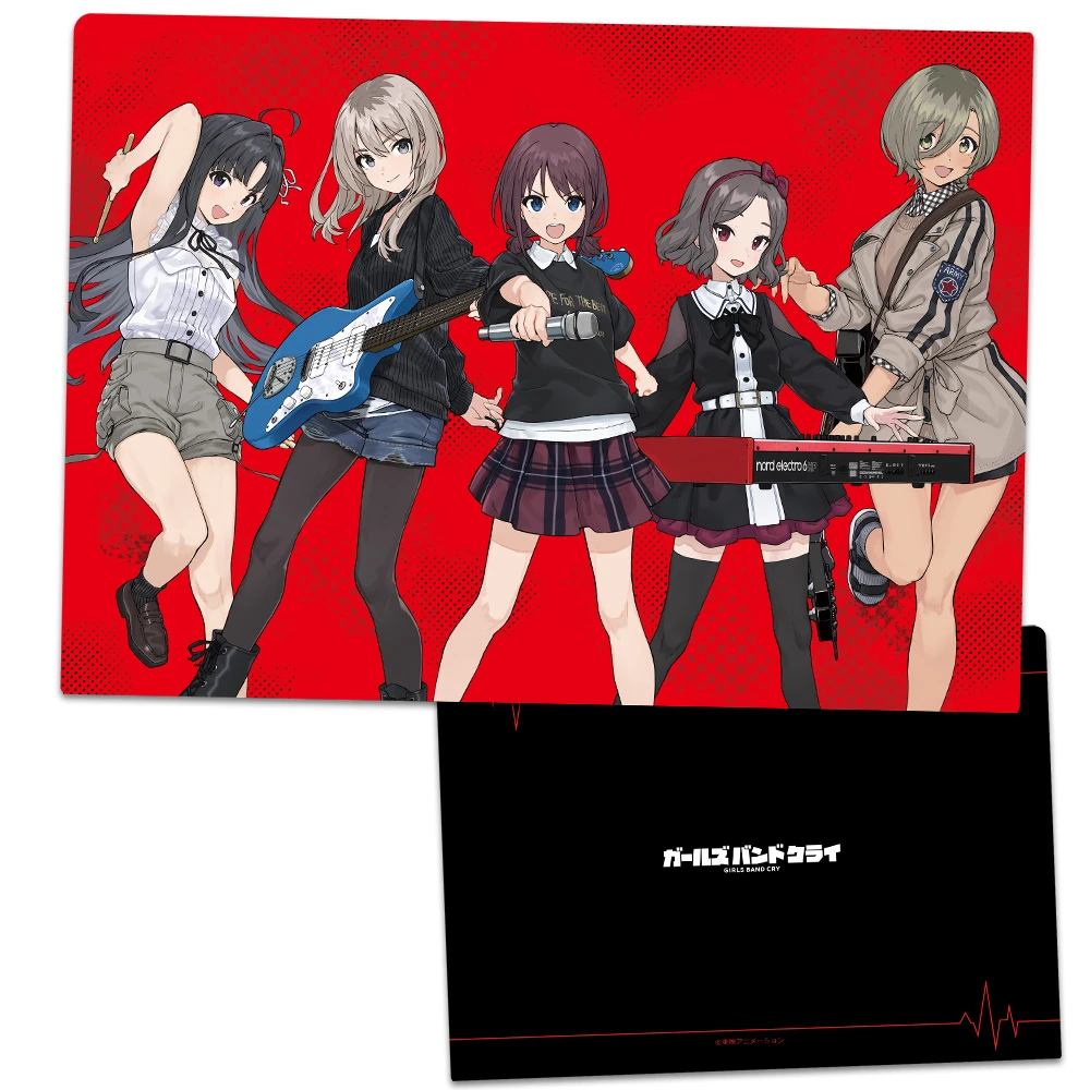 12月預購 azumaker 少女樂團 吶喊吧 透明資料夾 無刺有刺 vol.4 ⚫