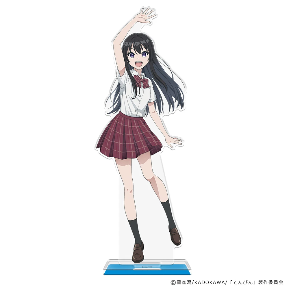 12月預購 azumaker 轉學後班上的清純可愛美少女，竟是小時候玩在一起的哥兒們 角色壓克力立牌 二階堂春希 制服ver. ⚫