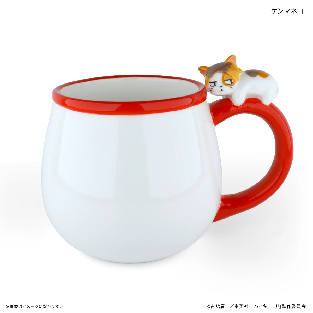 3月預購 Culture 排球少年!! 陶瓷器系列 動物模樣短暫休息 馬克杯 研磨貓 ケンマネコ ⚫