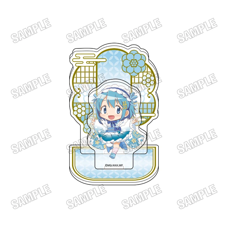 1月預購 medicos 魔法少女小圓 瓦爾普吉斯的迴天 Q版和服 迷你全景壓克力立牌 ③美樹沙耶香 ⚫