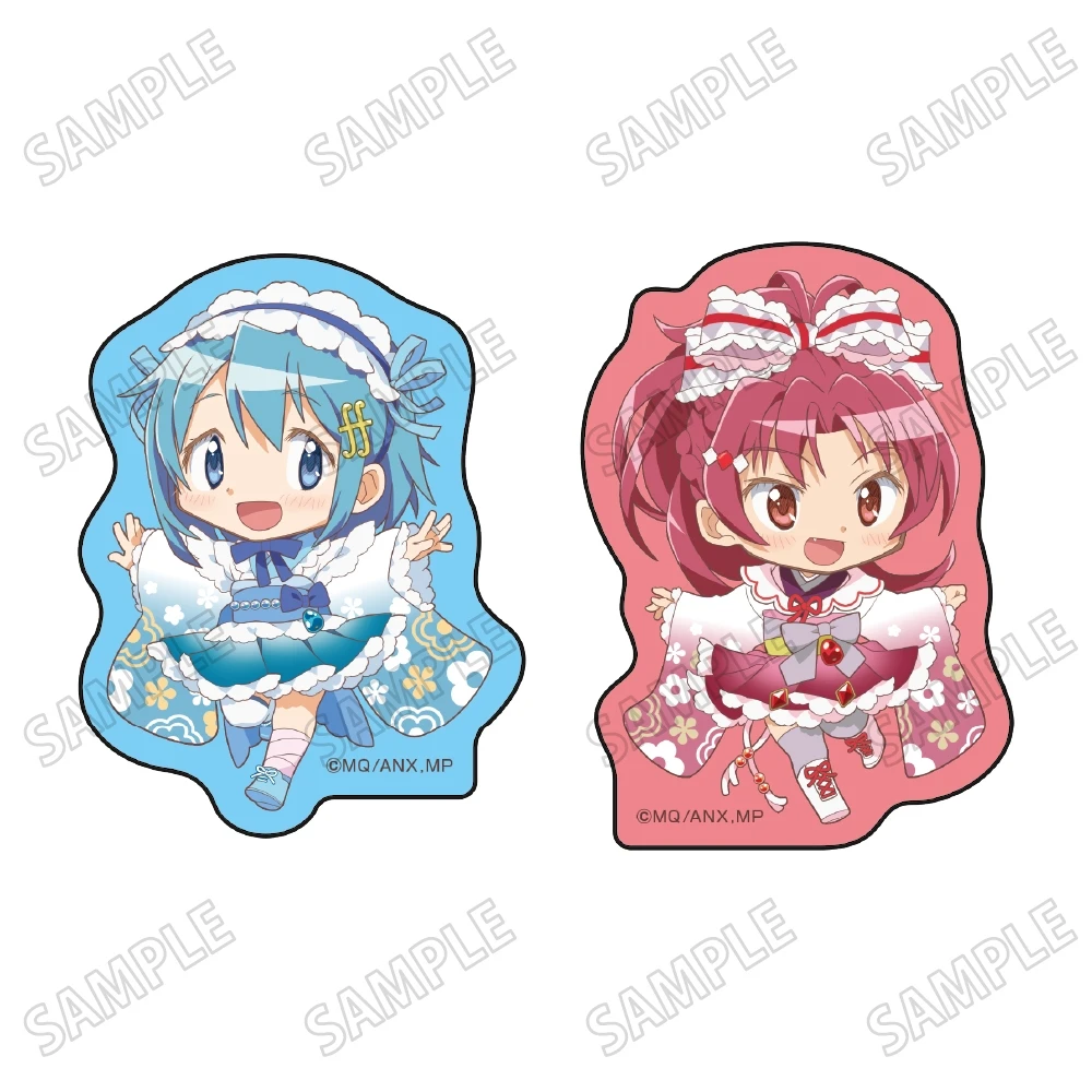 1月預購 medicos 魔法少女小圓 瓦爾普吉斯的迴天 Q版和服 造型貼紙2入組 B ⚫