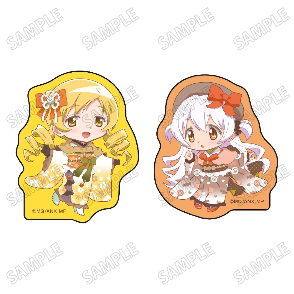 1月預購 medicos 魔法少女小圓 瓦爾普吉斯的迴天 Q版和服 造型貼紙2入組 C ⚫