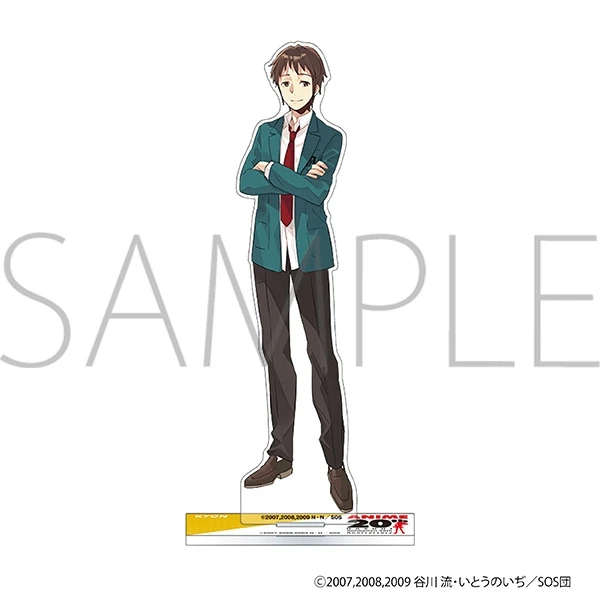 1月預購 Movic 涼宮春日的憂鬱 動畫20週年紀念 大壓克力立牌 阿虛 ⚫