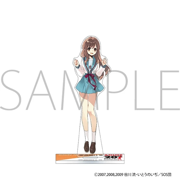1月預購 Movic 涼宮春日的憂鬱 動畫20週年紀念 大壓克力立牌 朝比奈實玖瑠 ⚫