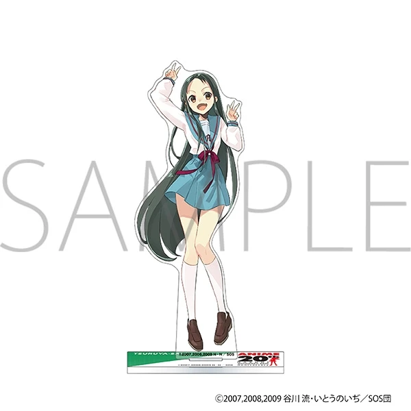 1月預購 Movic 涼宮春日的憂鬱 動畫20週年紀念 大壓克力立牌 鶴屋 ⚫