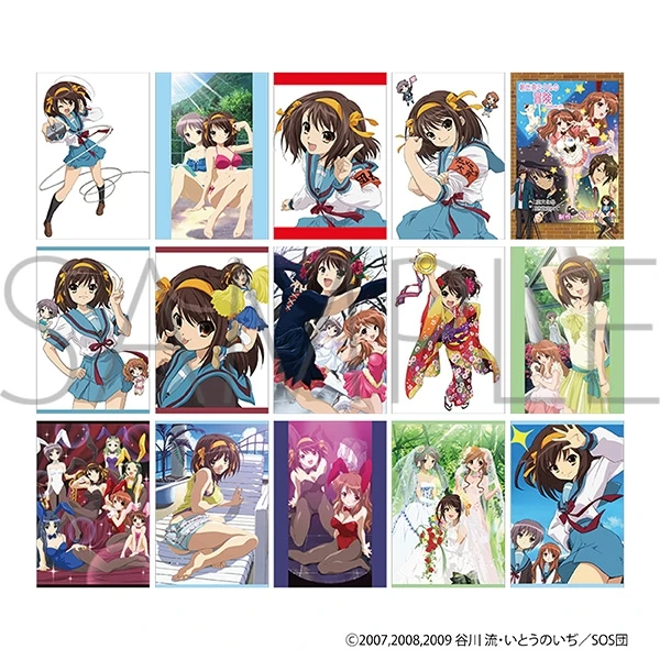 1月預購 Movic 涼宮春日的憂鬱 動畫20週年紀念 明信片15入組 ⚫