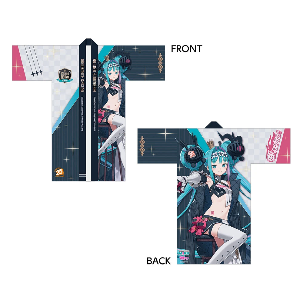 1月預購 初音未來 賽車初音2026 GSC 25週年紀念 長版全彩印刷法被 ⚫