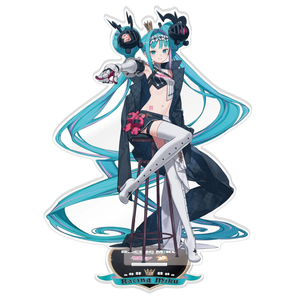 1月預購 初音未來 賽車初音2026 GSC 25週年紀念 特大壓克力立牌 ⚫