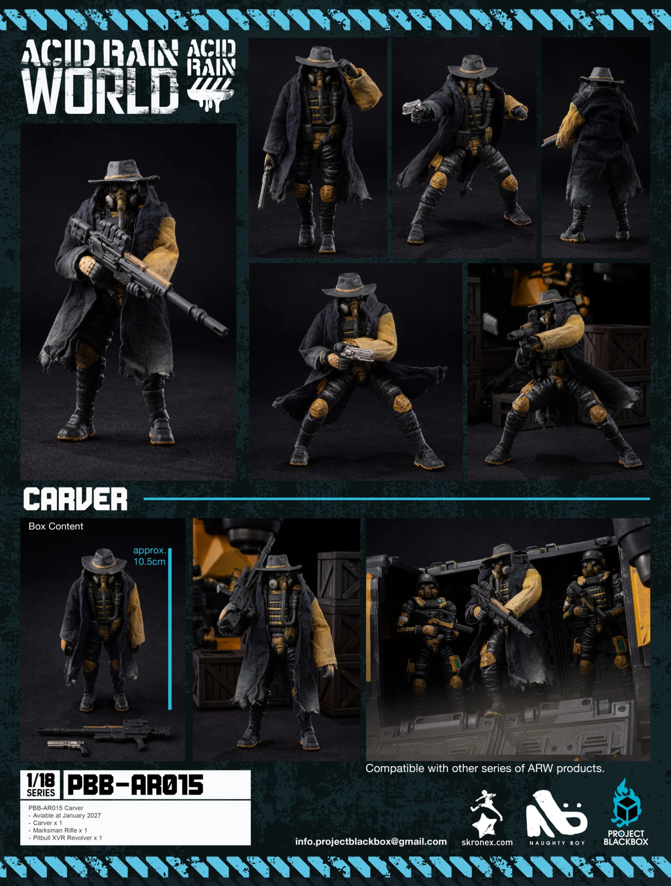 27年3月預購 TOYS ALLIANCE 酸雨戰爭 PBB-AR015 卡弗