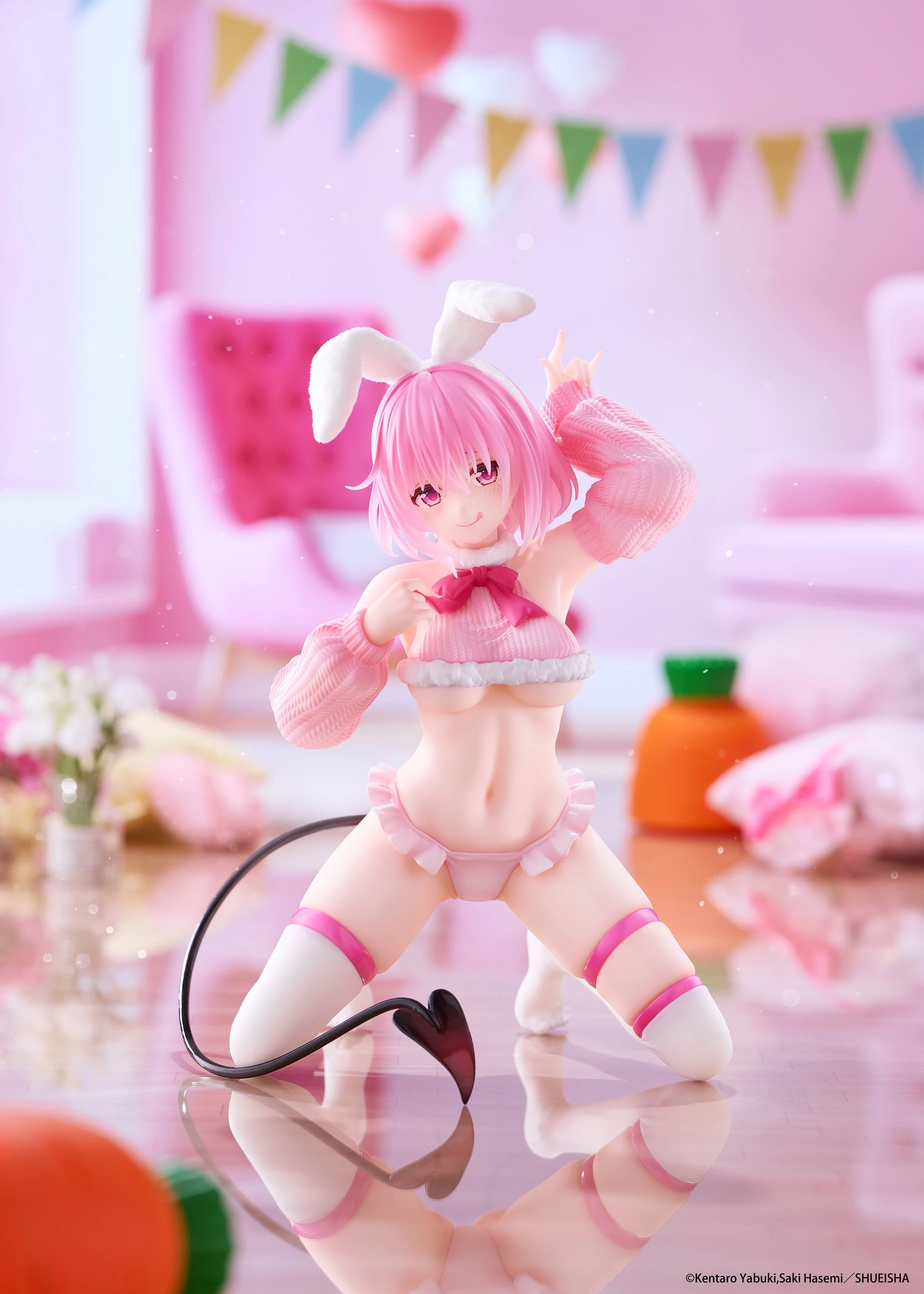 27年1月預購 TAITO 景品 出包王女DARKNESS MOFLOCK 茉茉 毛絨兔女郎裝