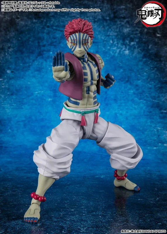 27年5月預購 萬代 SHF 鬼滅之刃 猗窩座 再版