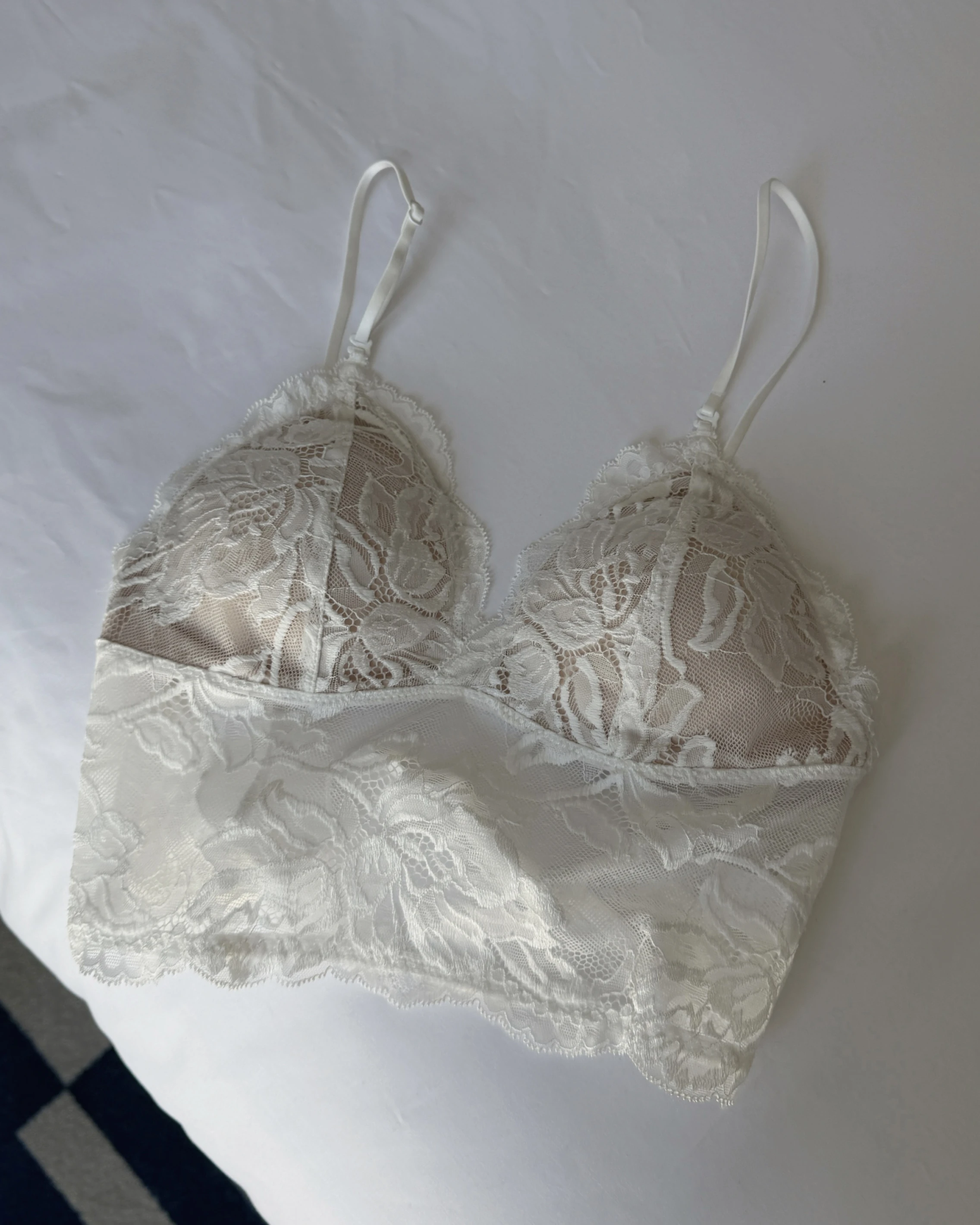 美背蕾絲bralette