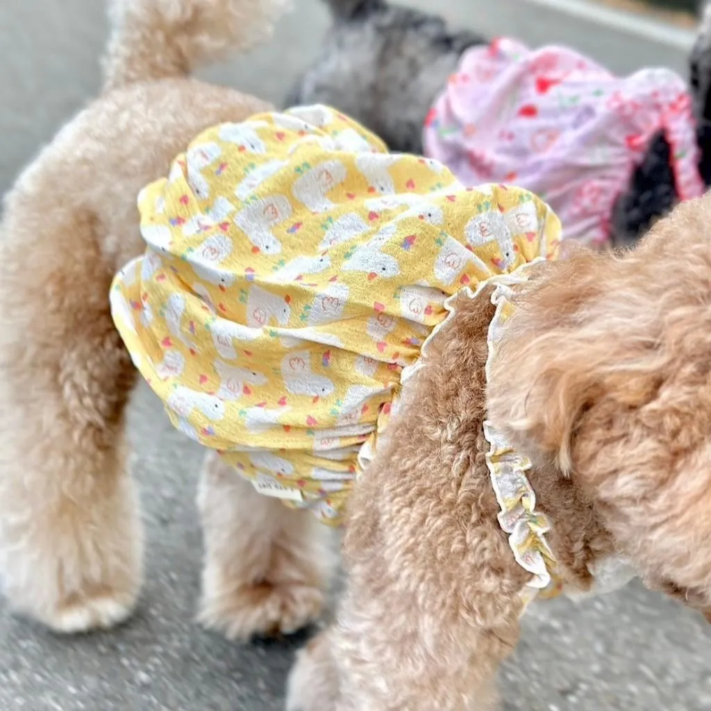 LAZY PET 塗鴉風澎澎花苞背心