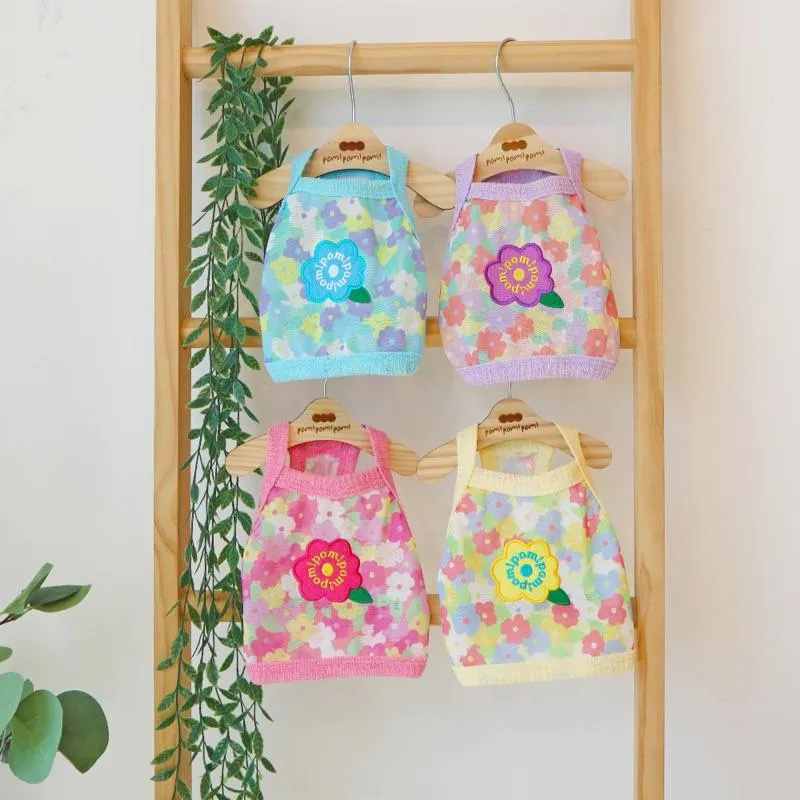 POM! 花花透視短版背心