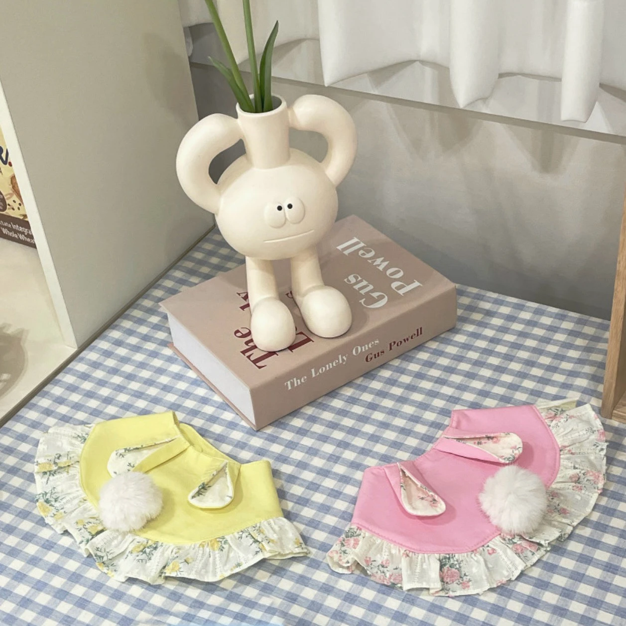 momentive 兔兔碎花披肩