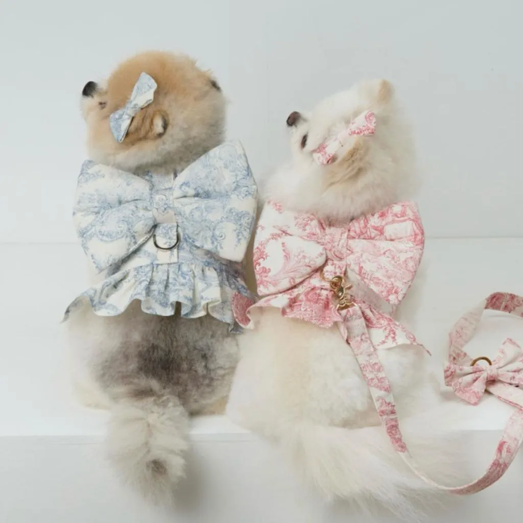 MISS&PET 法式奢華大蝴蝶結胸背衣