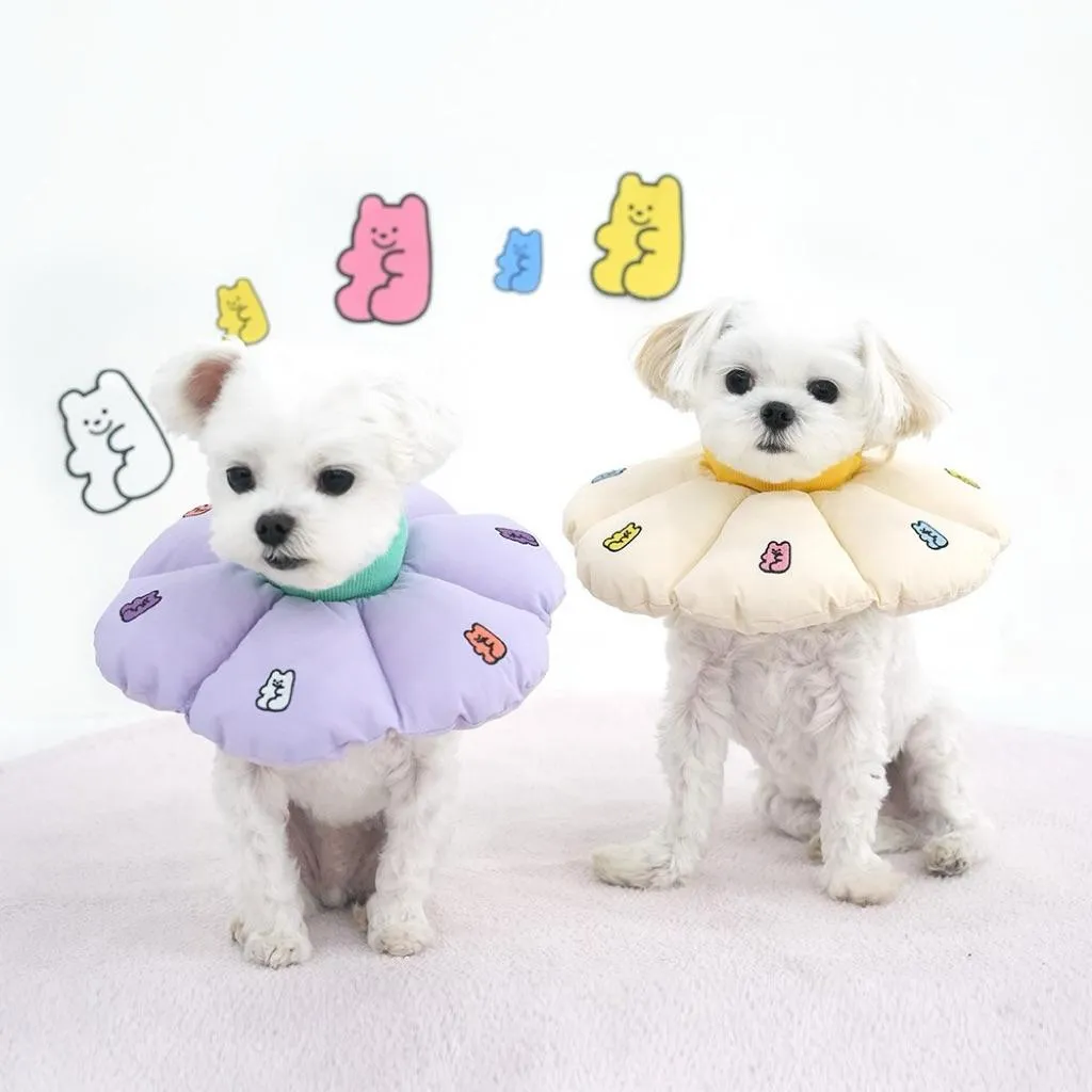 PARISDOG QQ小熊軟糖伊莉莎白防舔圈