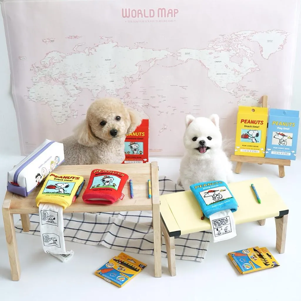 PARISDOG 史努比迷你口袋小書嗅聞藏食玩具