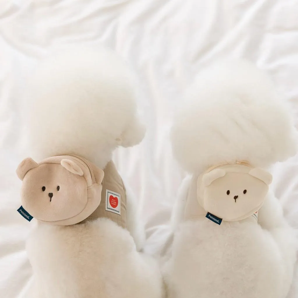 Petsland 小熊背包胸背衣 預購