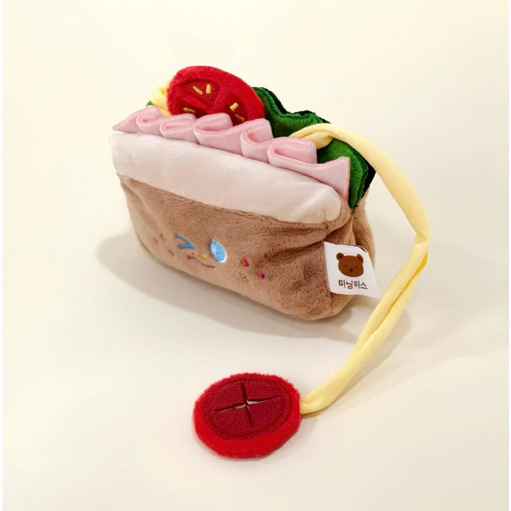 MEANINGLUS 三明治 造型藏食發聲玩具