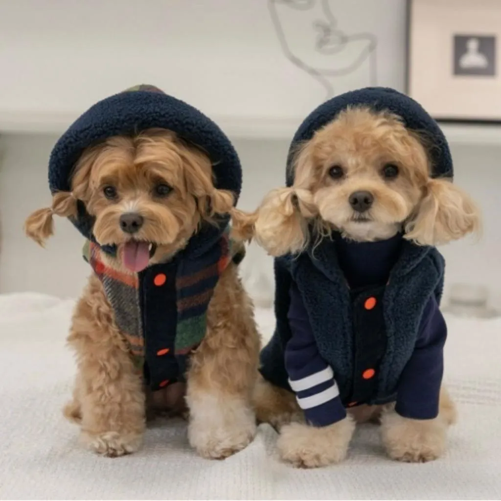 BAILEY 復古格紋雙面連帽外套