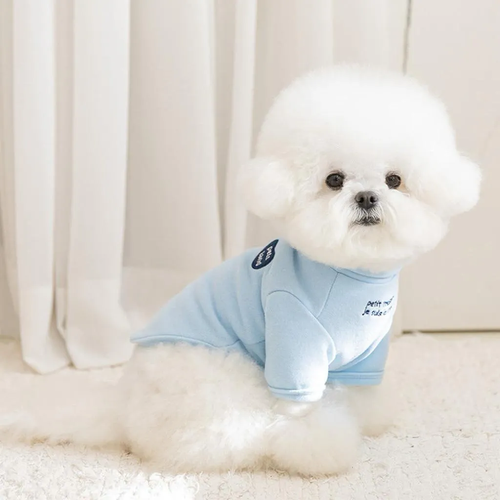 Petsland 桃皮絨感刷毛內搭上衣 現+預