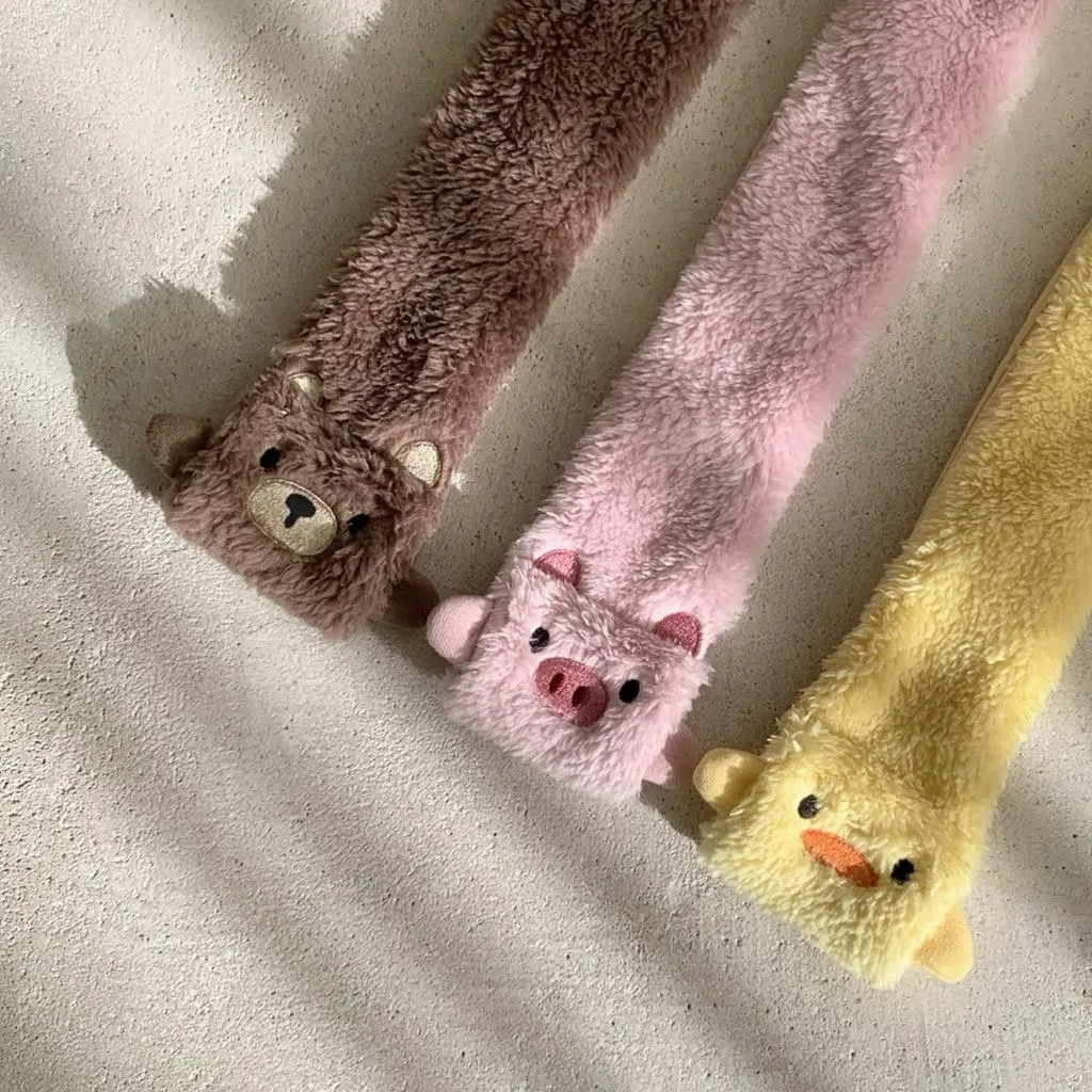 DURANG RURANG 動物朋友刷毛圍巾