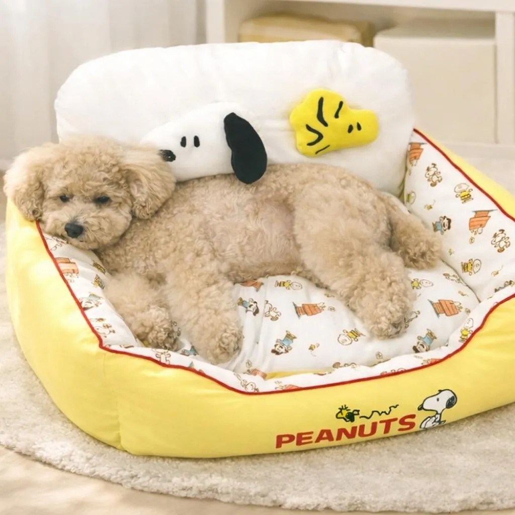 PARISDOG 史努比印花舒適寵物睡床
