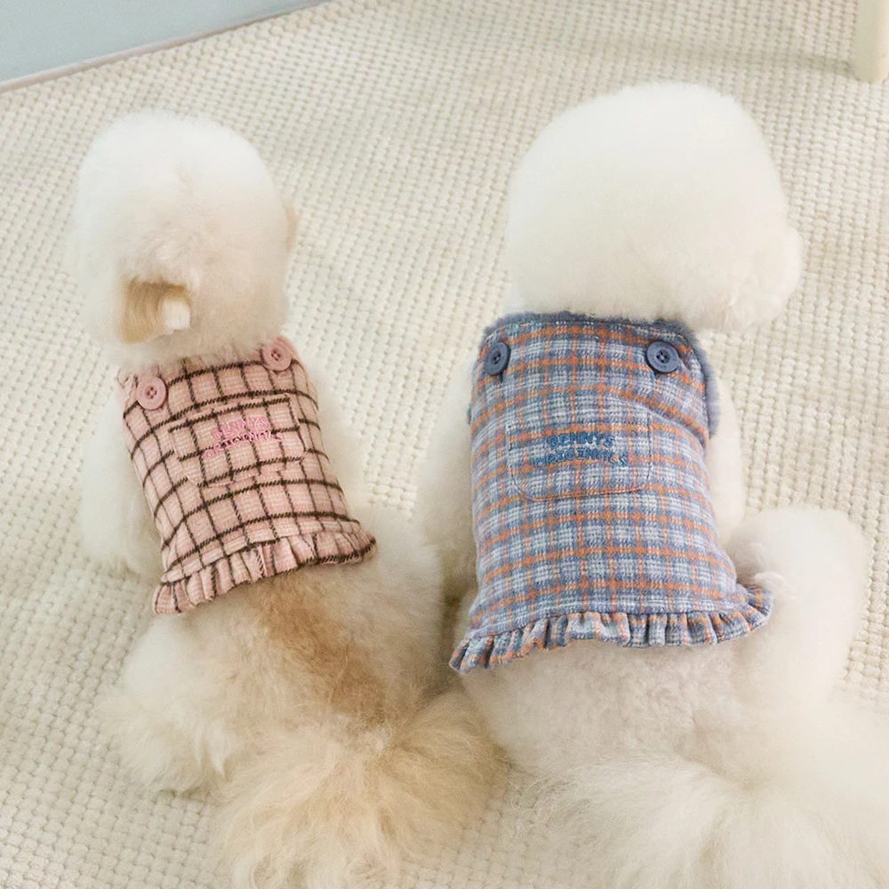 BENNYS 格紋刷毛洋裝