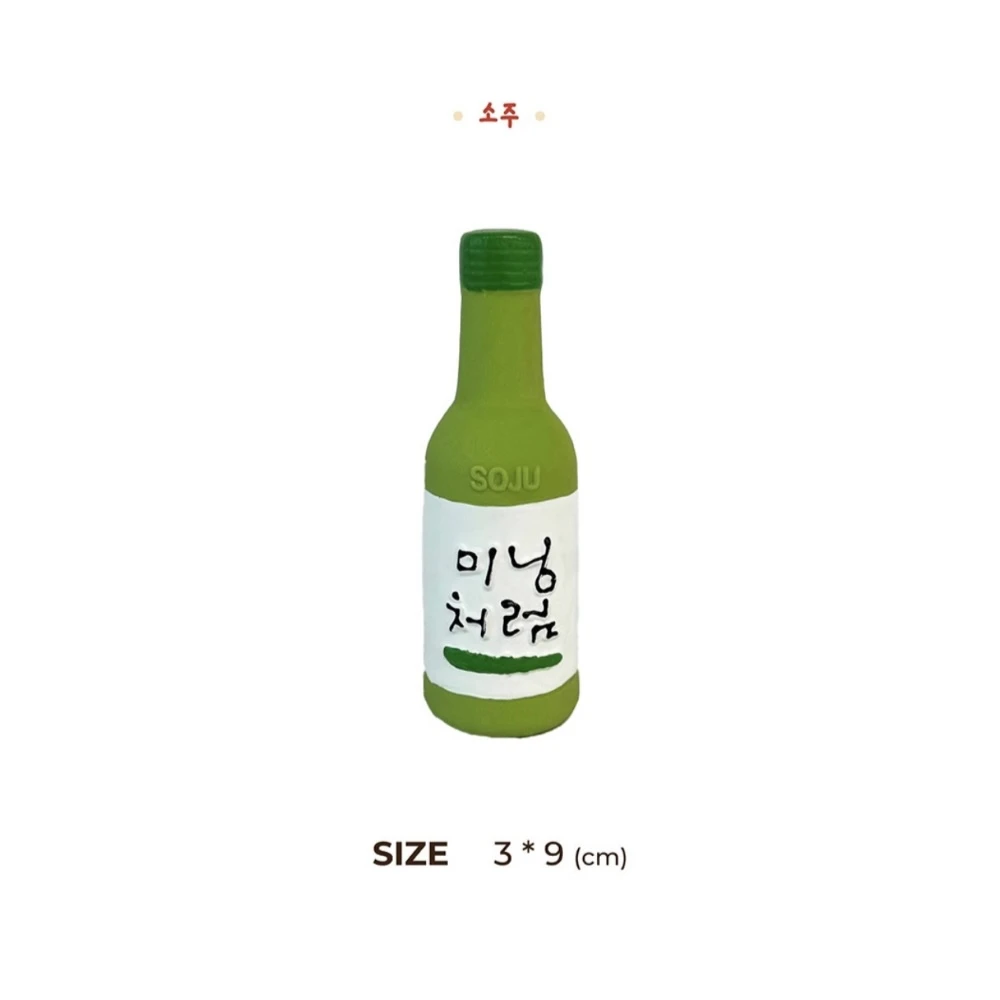 MEANINGLUS 乳膠玩具 燒酒+啤酒 造型玩具組