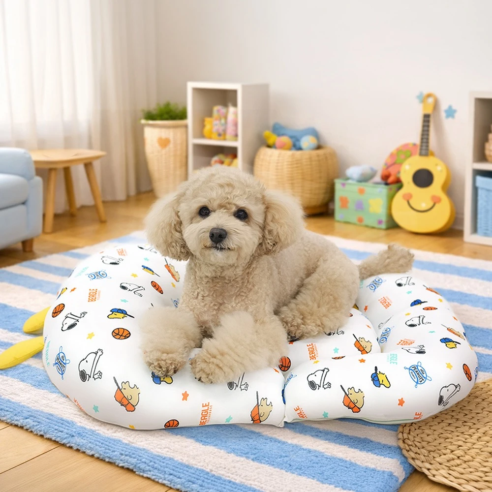 PARISDOG 史努比棒球隊雙面涼感睡床