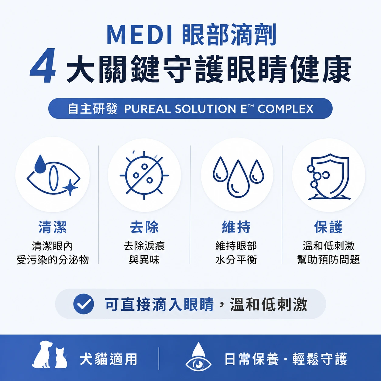 YourVet 寵物眼部保養液 淚痕改善 20ml 犬貓用