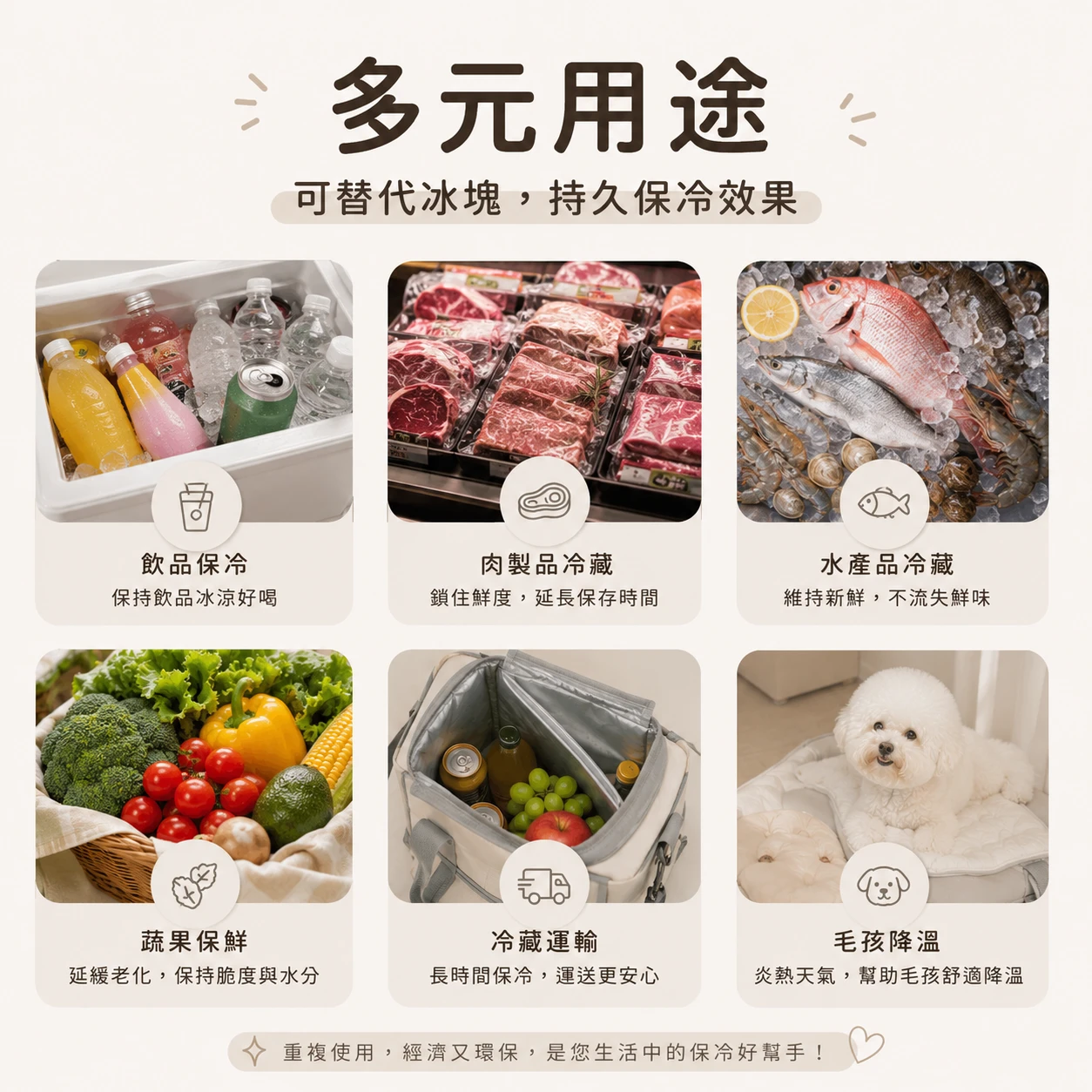 台灣製 凝膠型保冷劑 500g 700g