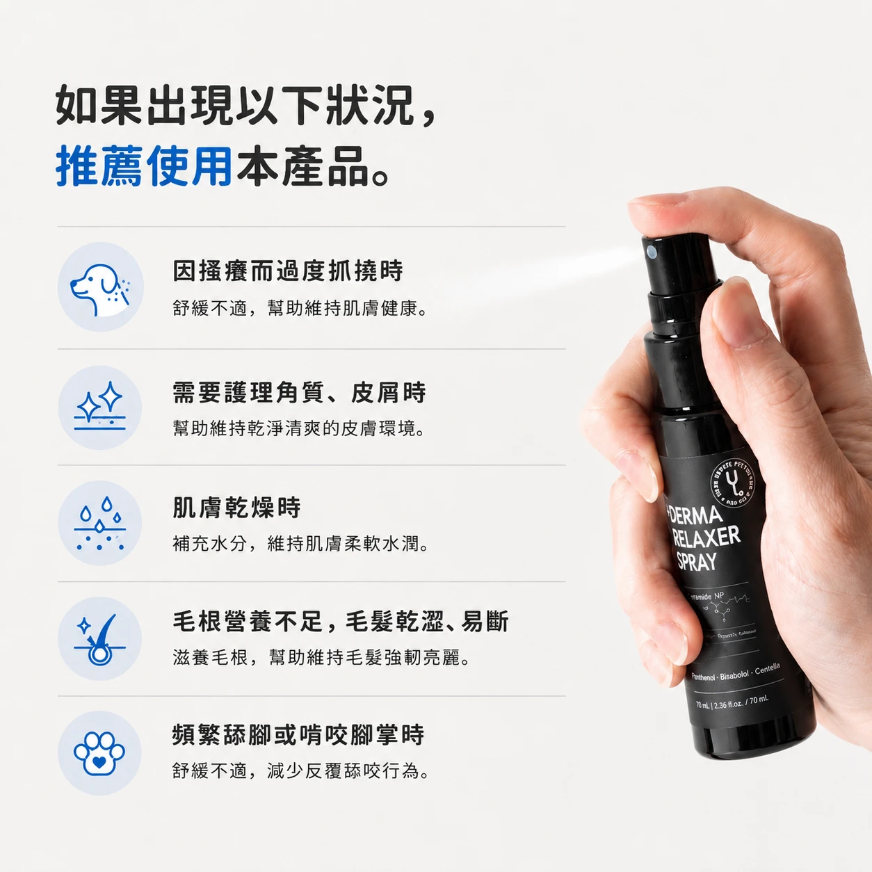 YourVet 寵物皮膚舒緩噴霧 70ml 犬貓用 現貨