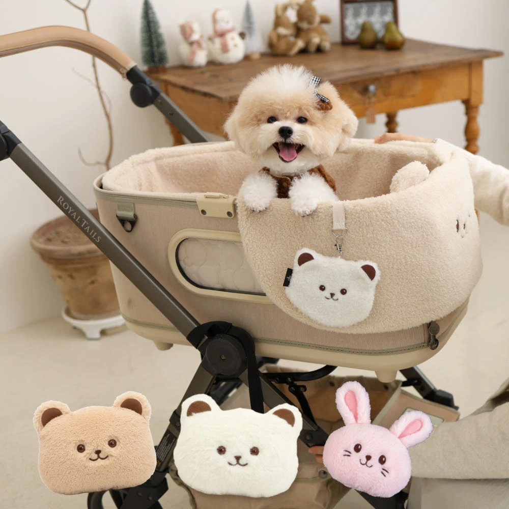 DEAR PUPPY 動物朋友毛茸茸便袋收納包 現貨
