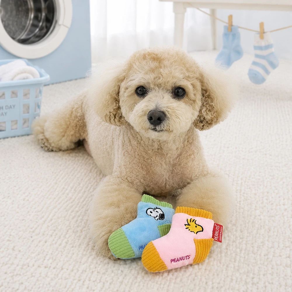 PARISDOG 史努比小襪子發聲藏食玩具 現貨