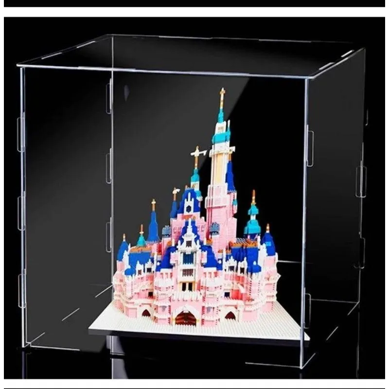 【客製化展示盒】 積木展示盒 收納盒 透明展示盒 透明壓克力盒加厚款 公仔展示盒 可開展示盒 人偶展示盒 台灣出貨