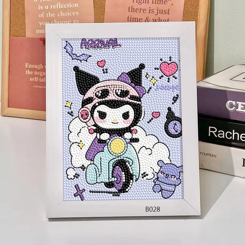 台灣現貨兒童手作 鑽石貼畫 DIY馬賽克貼畫  兒童手作 美勞創作 兒童鑽石畫 附相框工具包手工鑽石