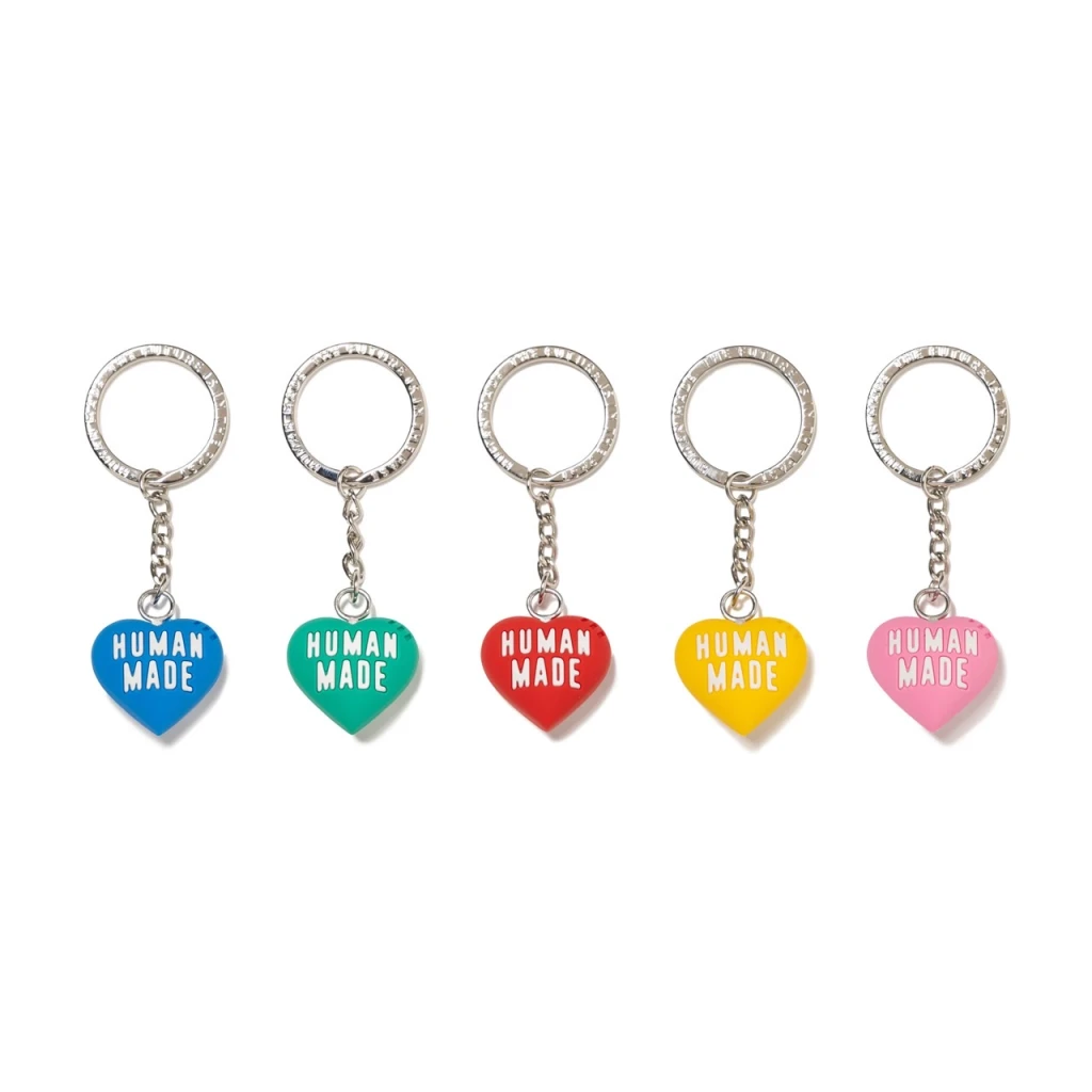 HUMAN MADE *現貨* 10/5新品 愛心立體鑰匙圈