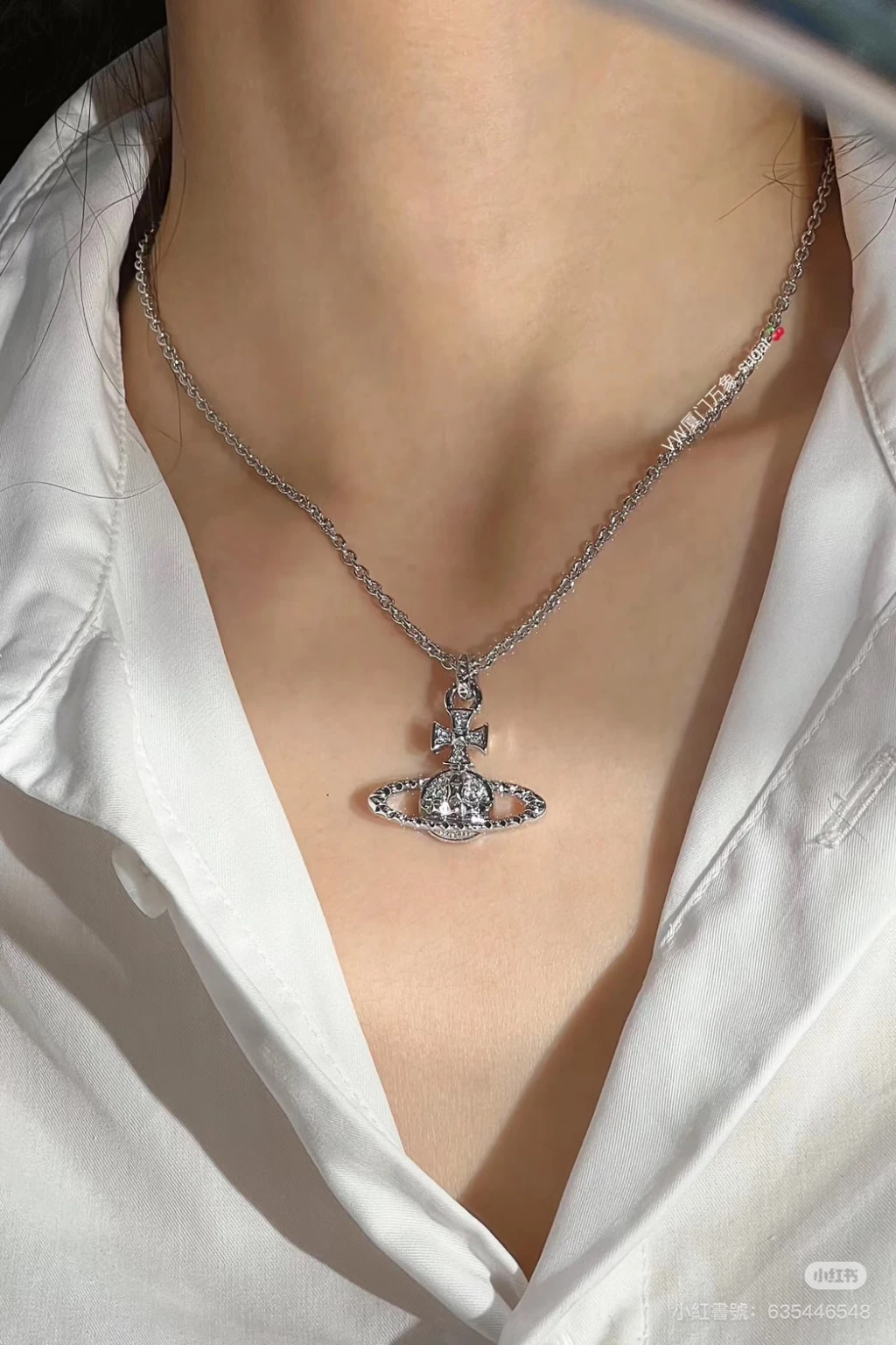 VIVIENNE WESTWOOD*現貨*Mayfair Bas Relief orb 項鍊 銀色 玫瑰金 金色