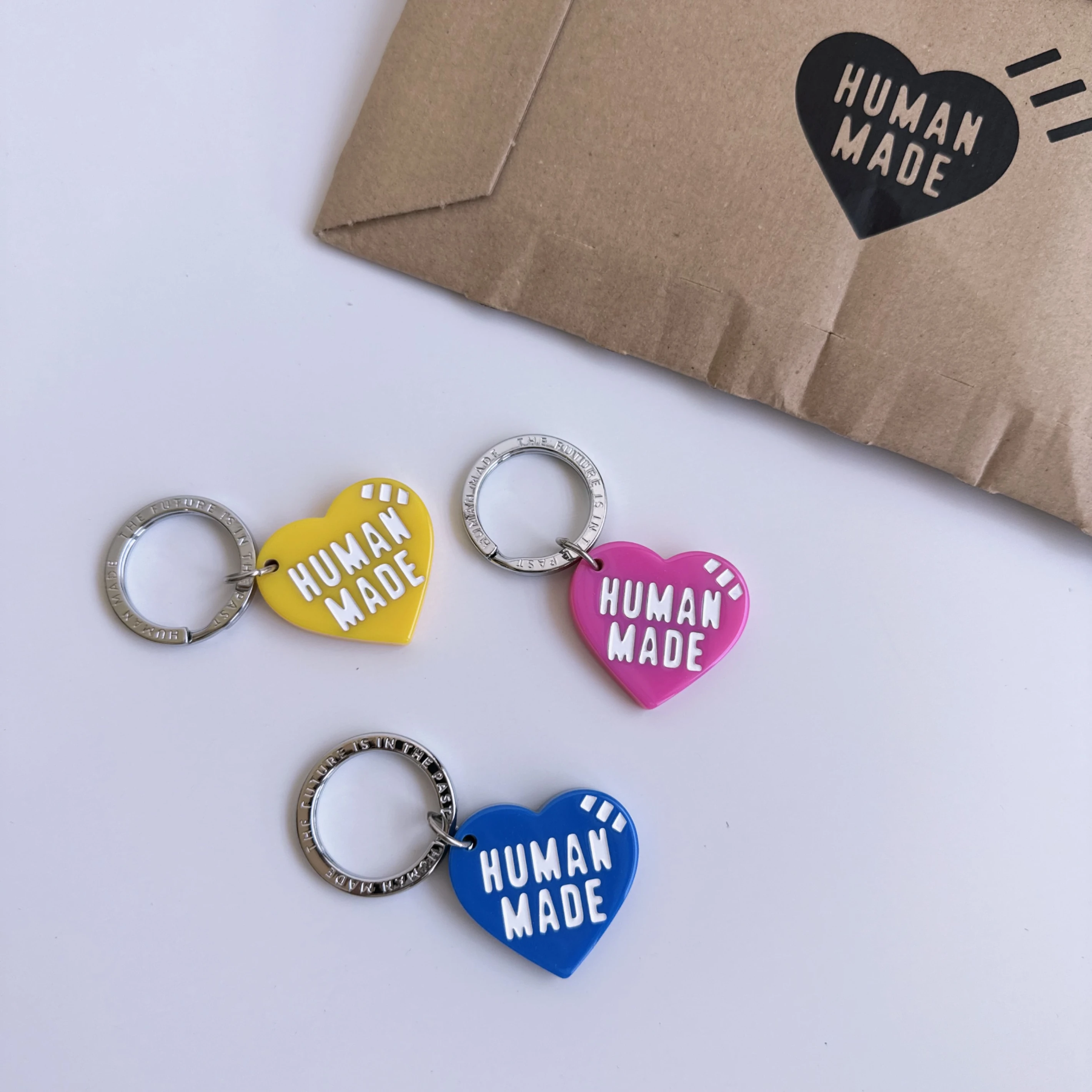 HUMAN MADE *現貨* 愛心鑰匙圈 登山扣