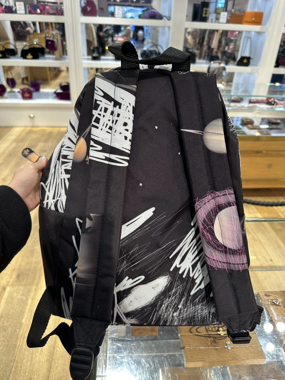 VIVIENNE WESTWOOD*現貨*尼龍輕量星球後背包