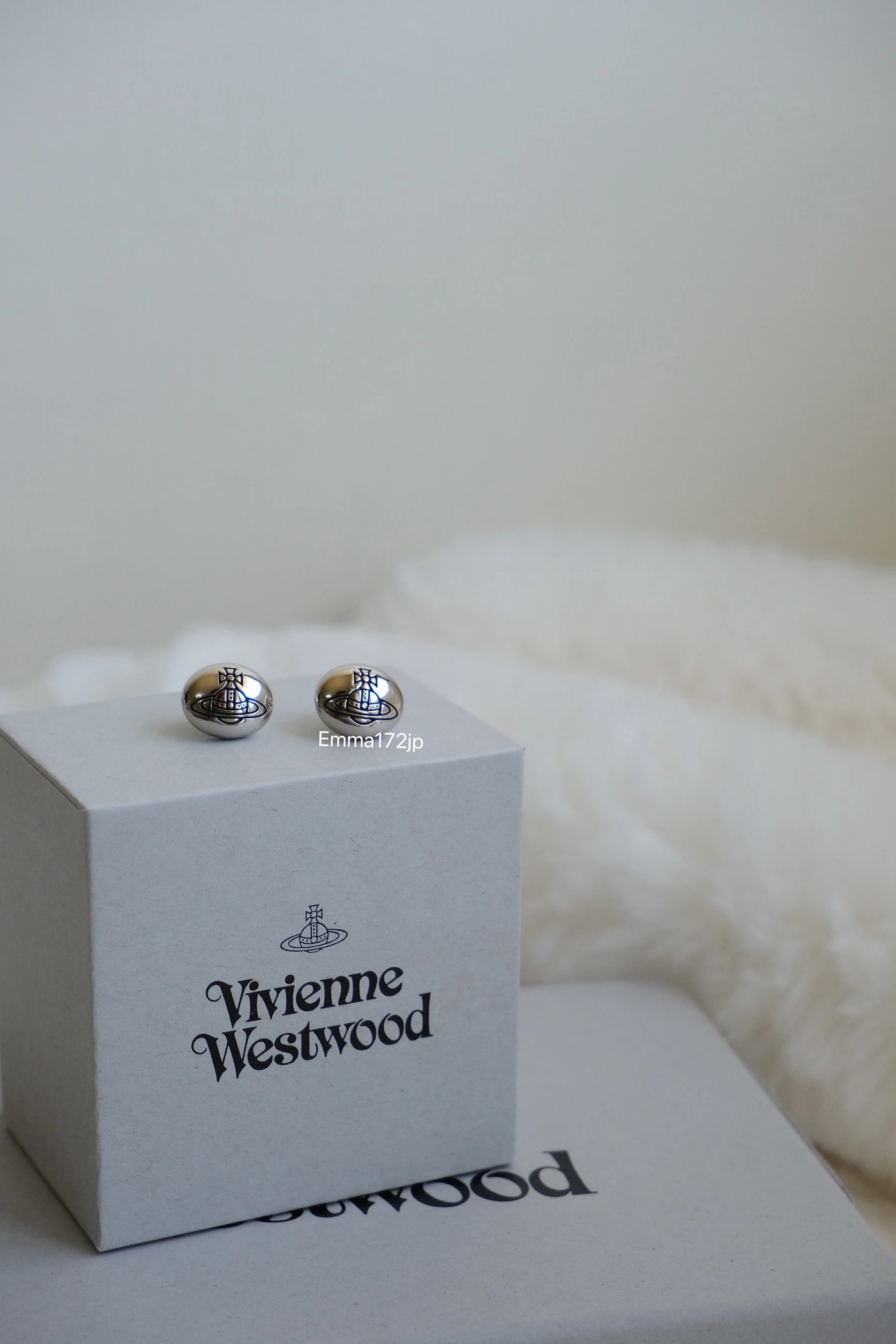 VIVIENNE WESTWOOD*預購*小金豆耳環 金/銀/