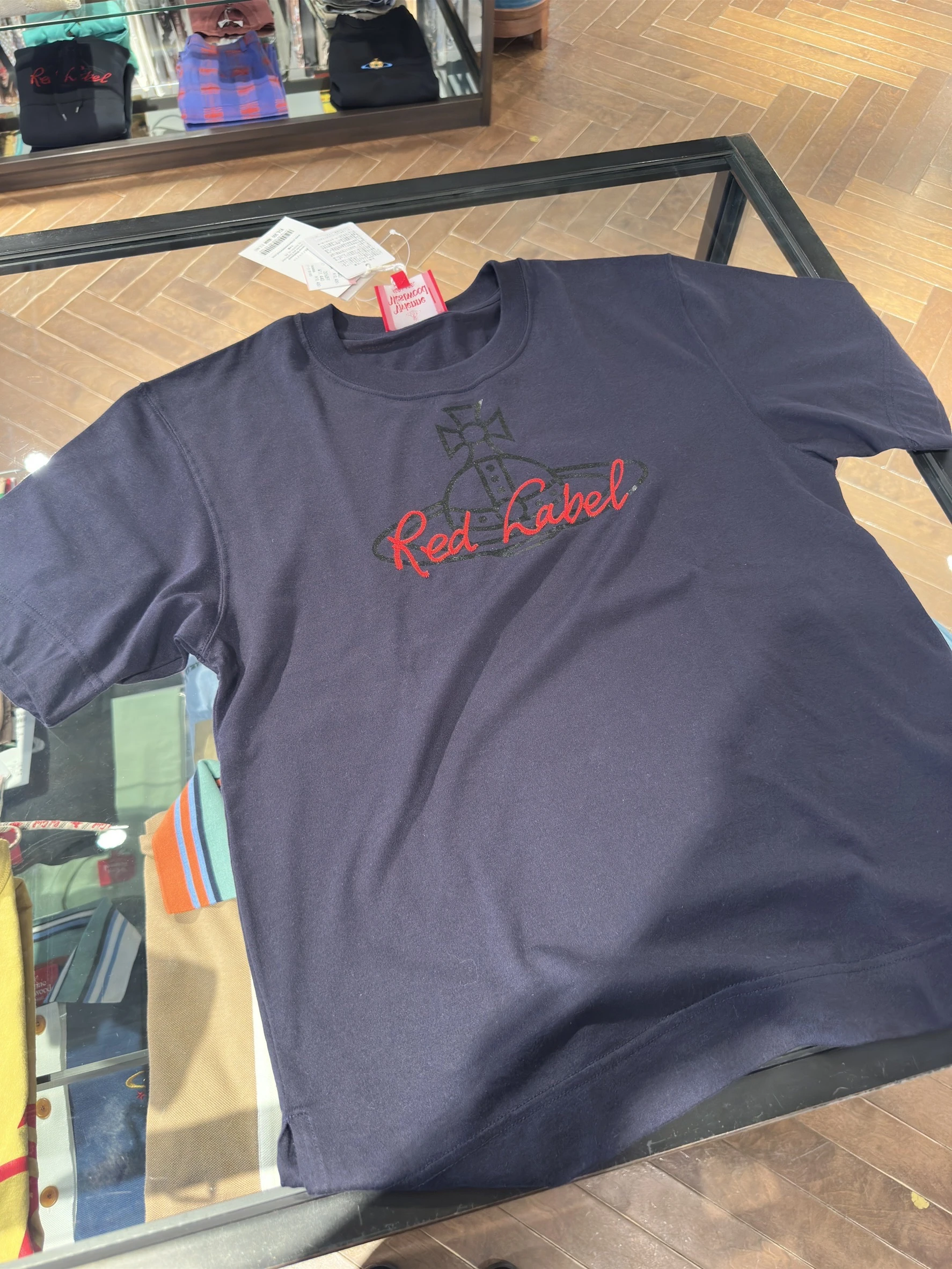 VIVIENNE WESTWOOD*現貨*藍色簡約上衣02