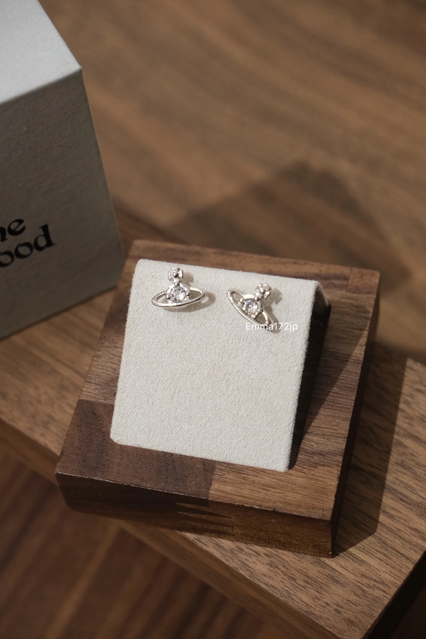 VIVIENNE WESTWOOD*現貨*NANO基本款小鑽耳環