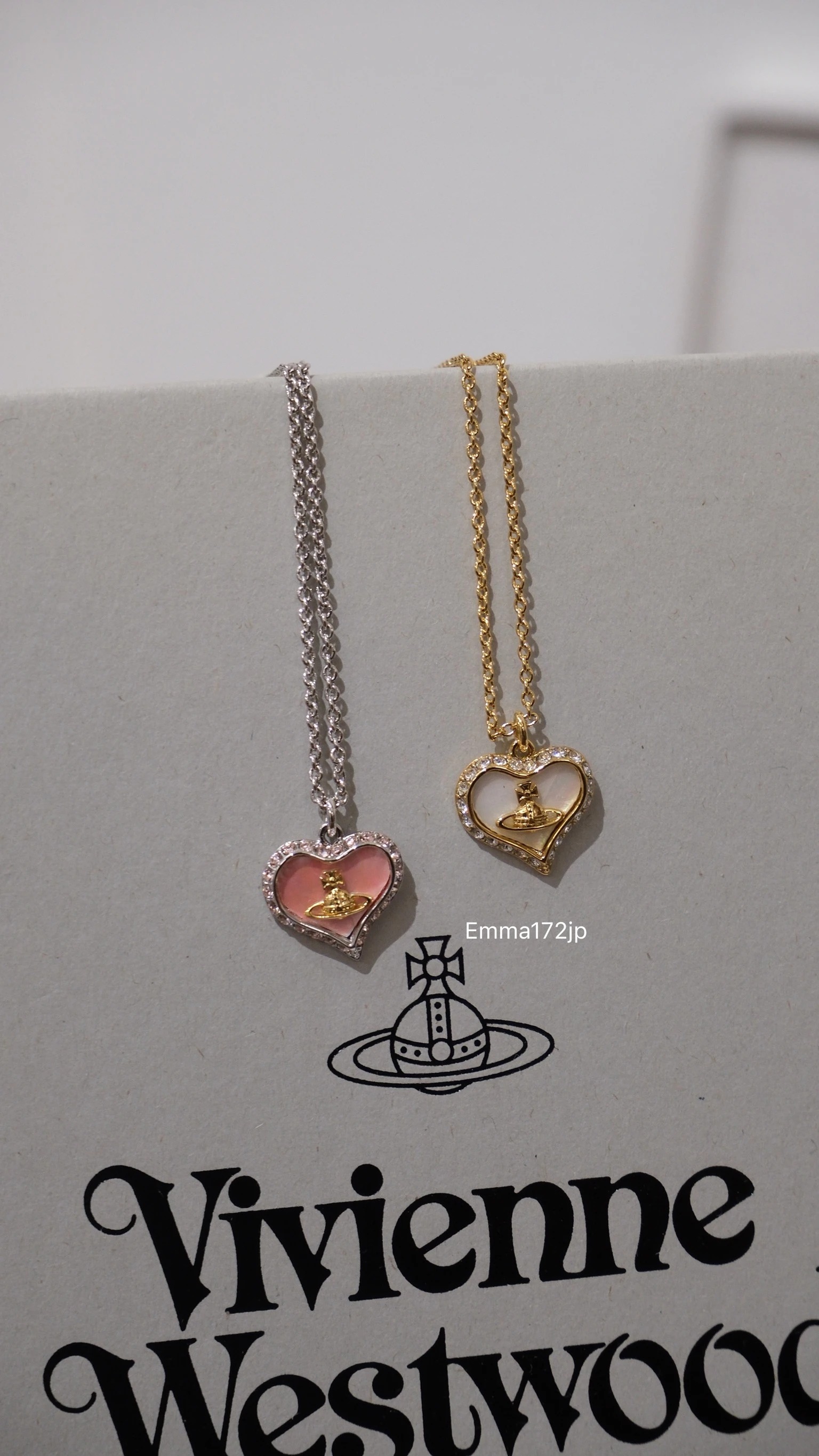 VIVIENNE WESTWOOD*現貨*粉貝殼銀鏈