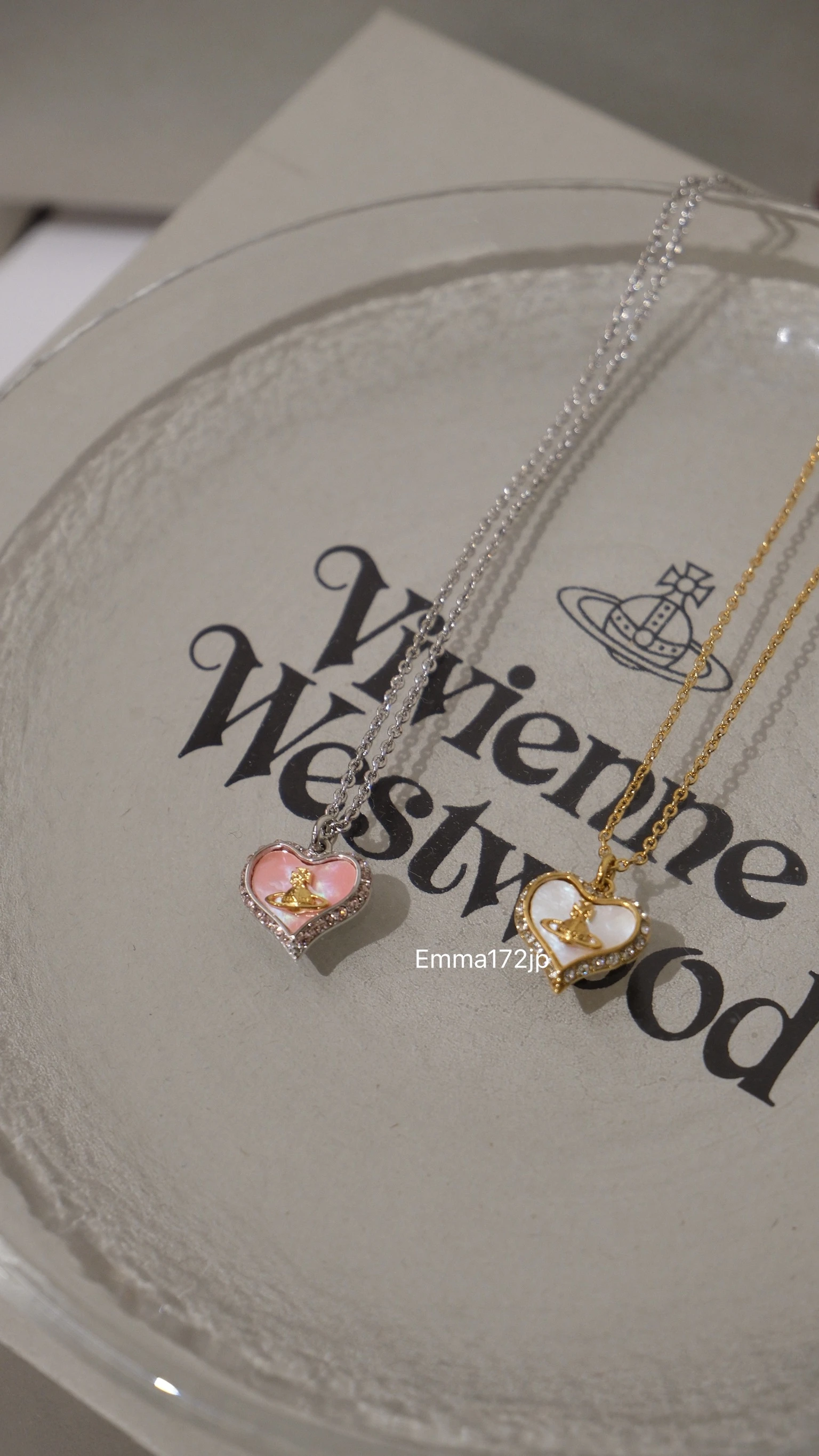 VIVIENNE WESTWOOD*現貨*粉貝殼銀鏈