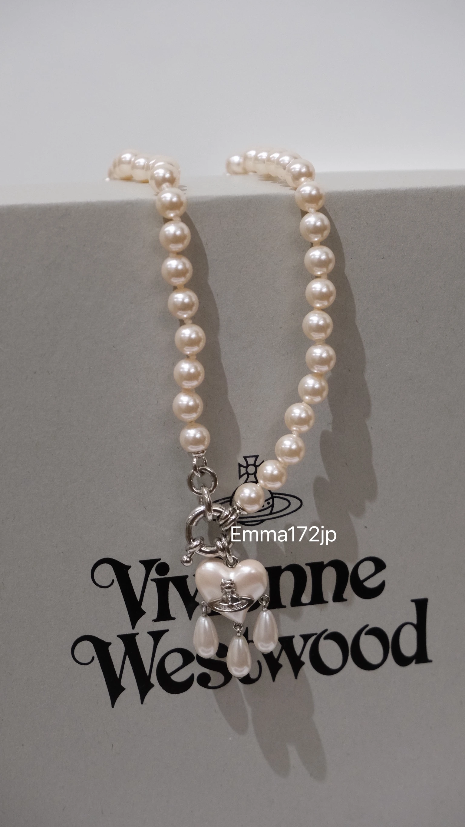 VIVIENNE WESTWOOD*現貨*珍珠水滴項鍊
