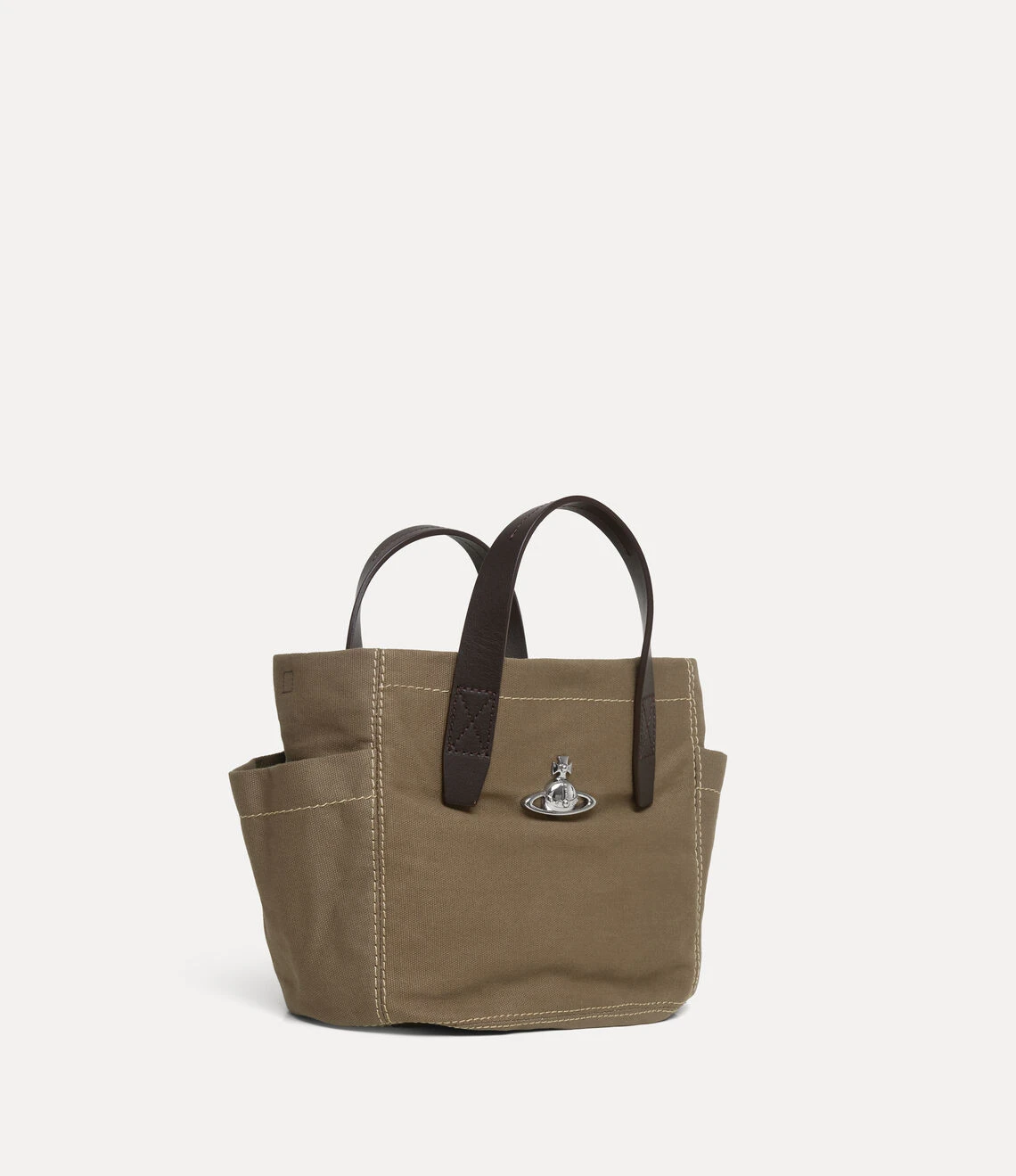 VIVIENNE WESTWOOD*日本連線預購*Henry Small トートバッグ 帆布托特包 附背帶