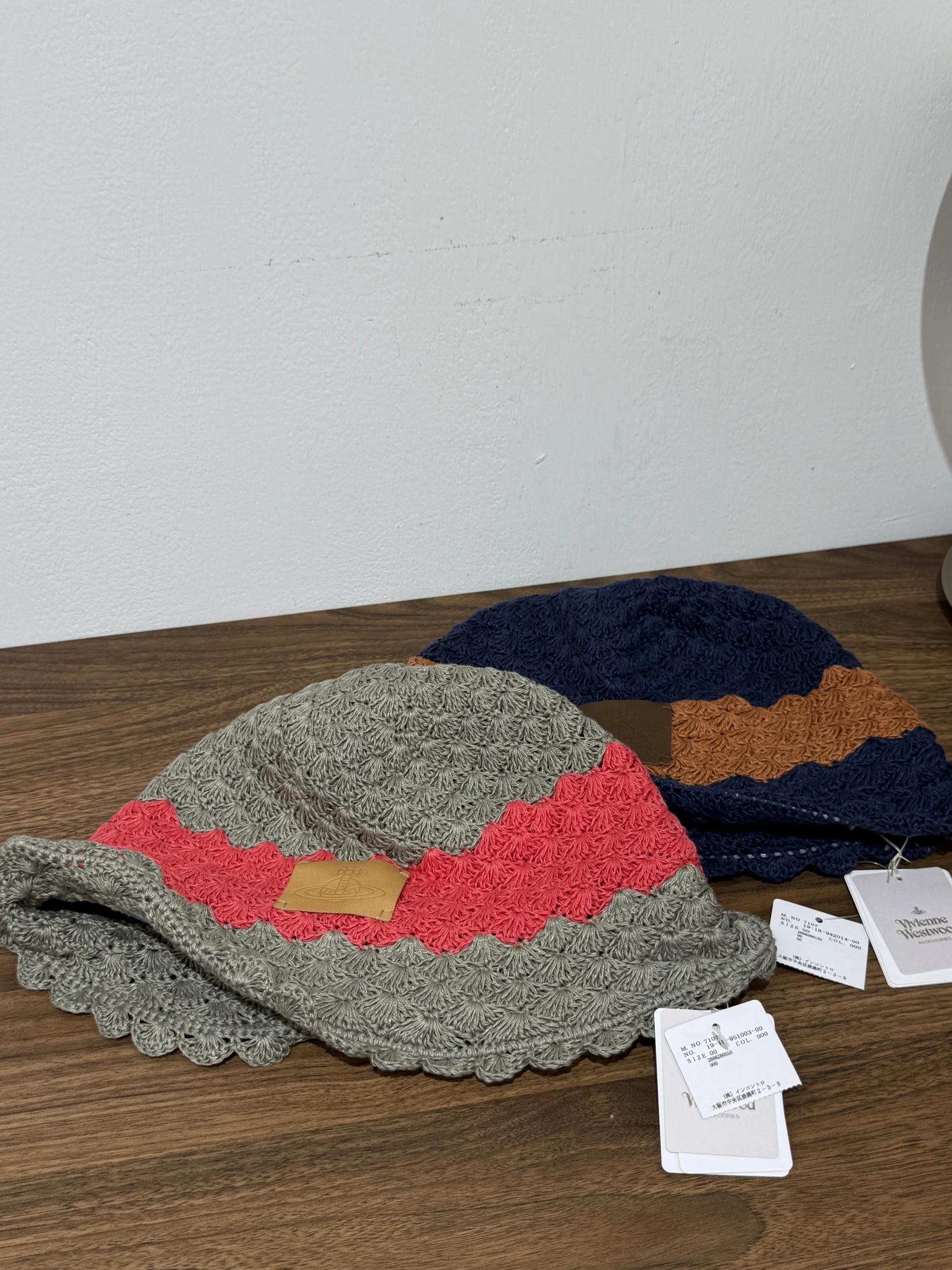 VIVIENNE WESTWOOD*現貨*軟軟針織漁夫帽